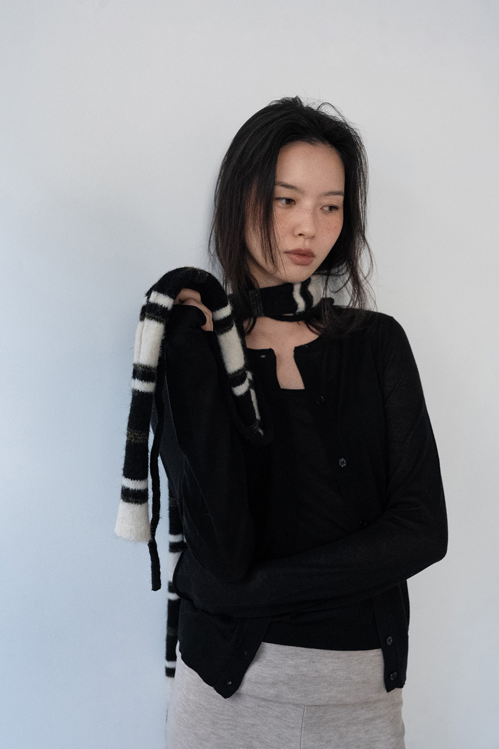 silk valley set cardigan | OHOTORO