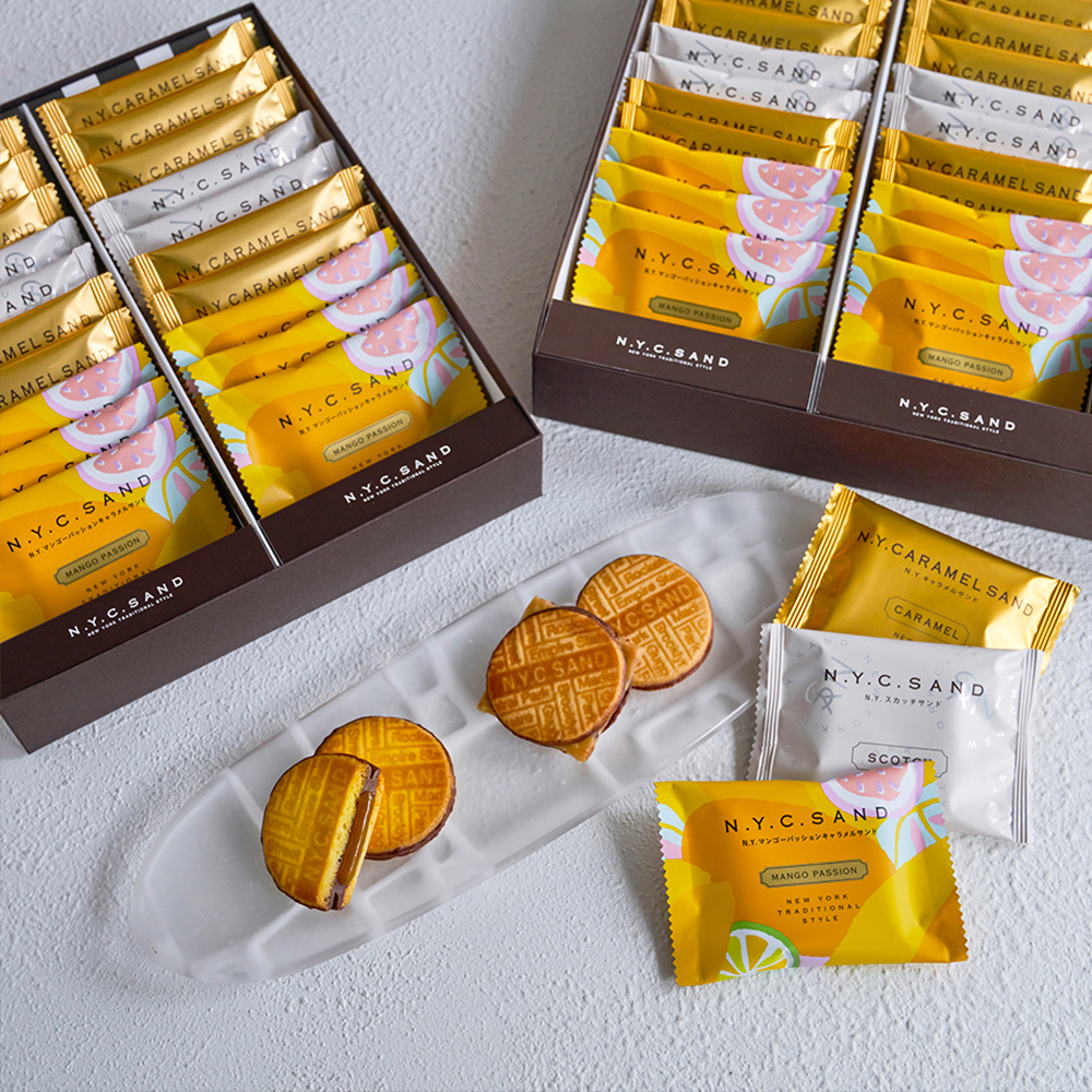 とろけるキャラメルで人気の〈N.Y.C.SAND〉が松坂屋名古屋店に期間限定