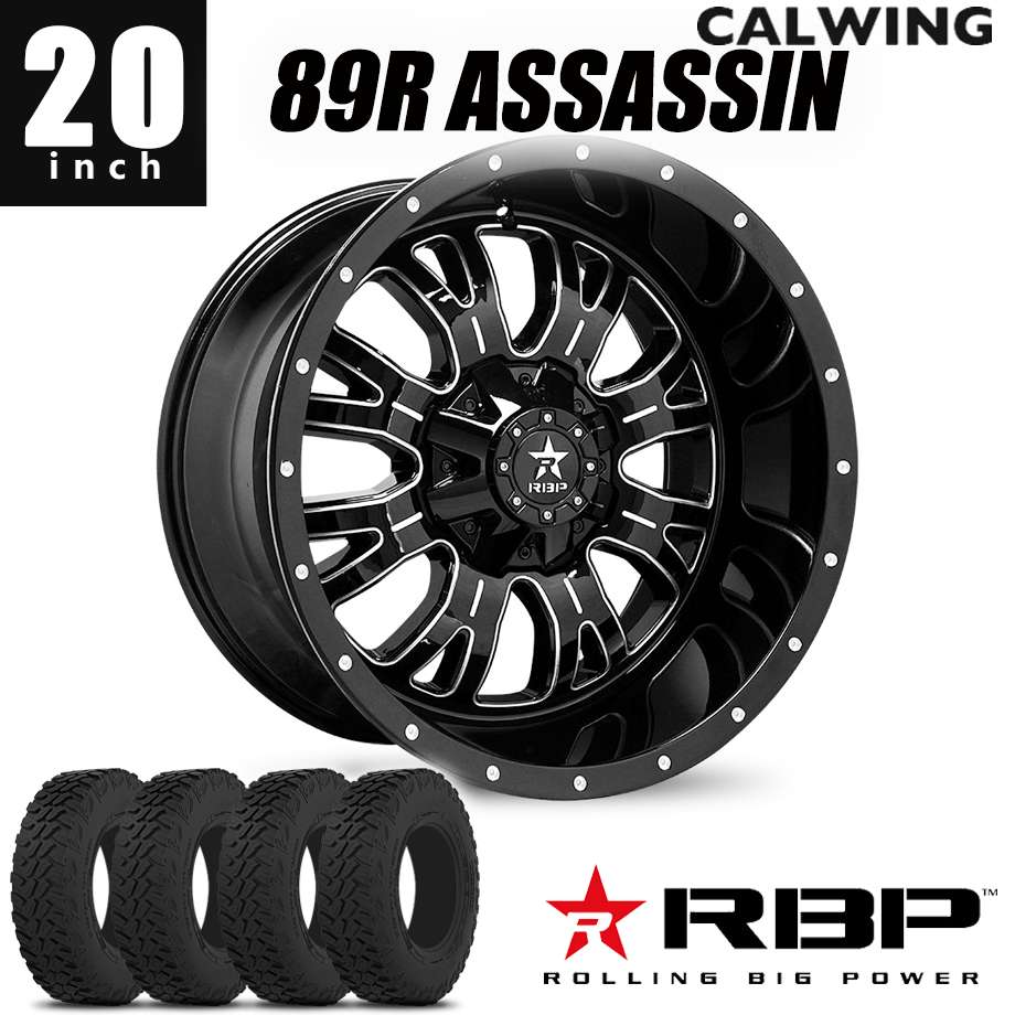 07y- タンドラ | ホイール RBP 89R ASSASSIN 20インチ 10J グロス