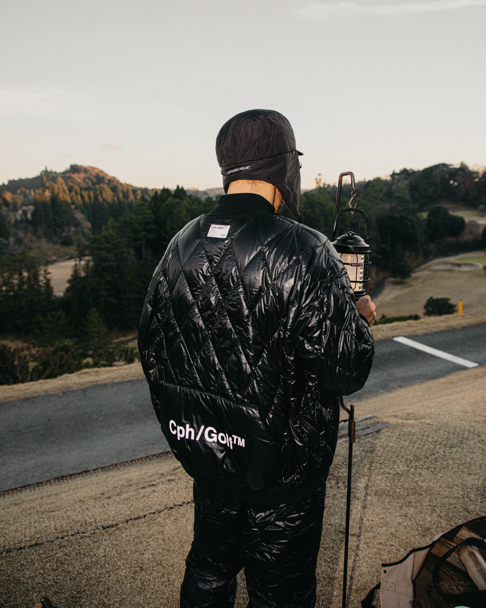 NANGA® × Cph/Golf™ #QLT DOWN P/O JACKET - BLACK - – Cph/Golf™︎