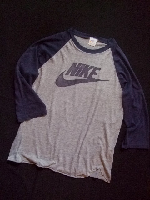 1970's “ ナイキ （ NIKE ） ” ラグランTシャツ オレンジタグ
