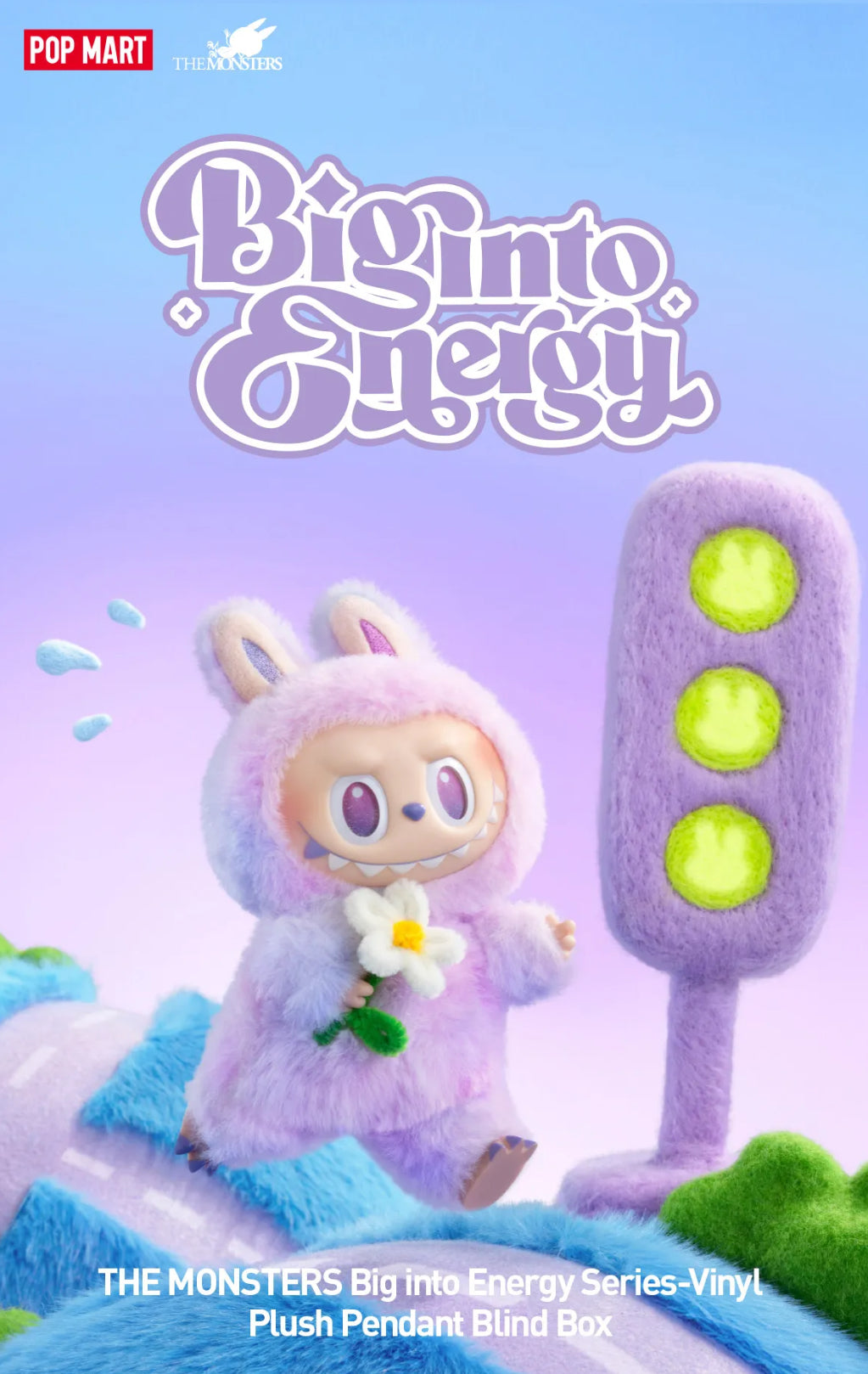 Pop Mart Labubu The Monsters Big into Energy Series Vinyl Plush