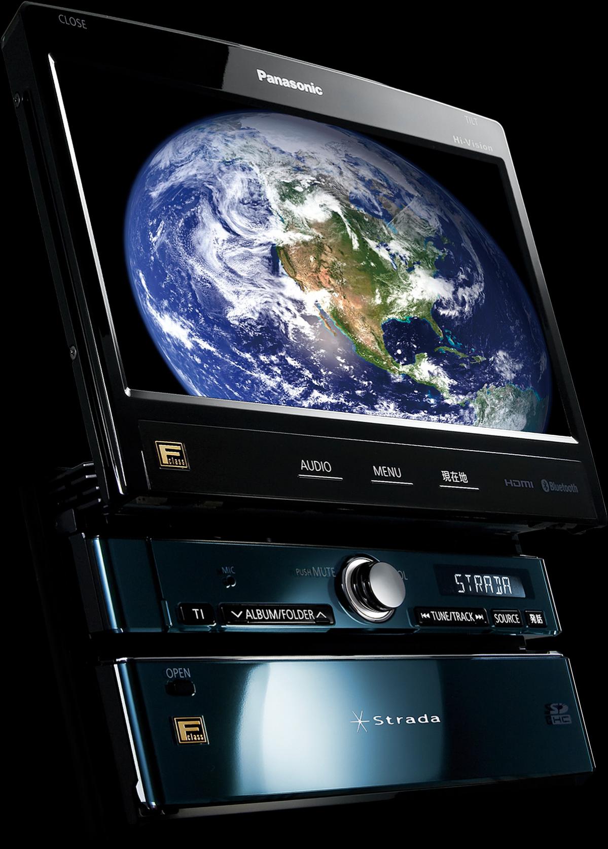 カーナビ歴史探訪】クルマなのにハイビジョン映像対応！ パナソニック