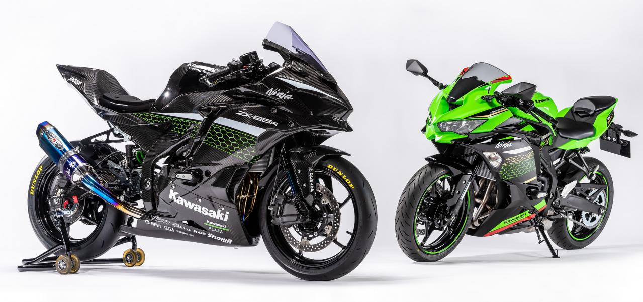 チタンマフラーが素敵！ 話題の250クォーターマルチ、カワサキ Ninja