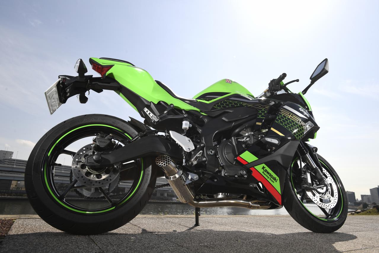 社外製マフラーとカワサキ Ninja ZX-25Rの相性】SP忠男のパワー