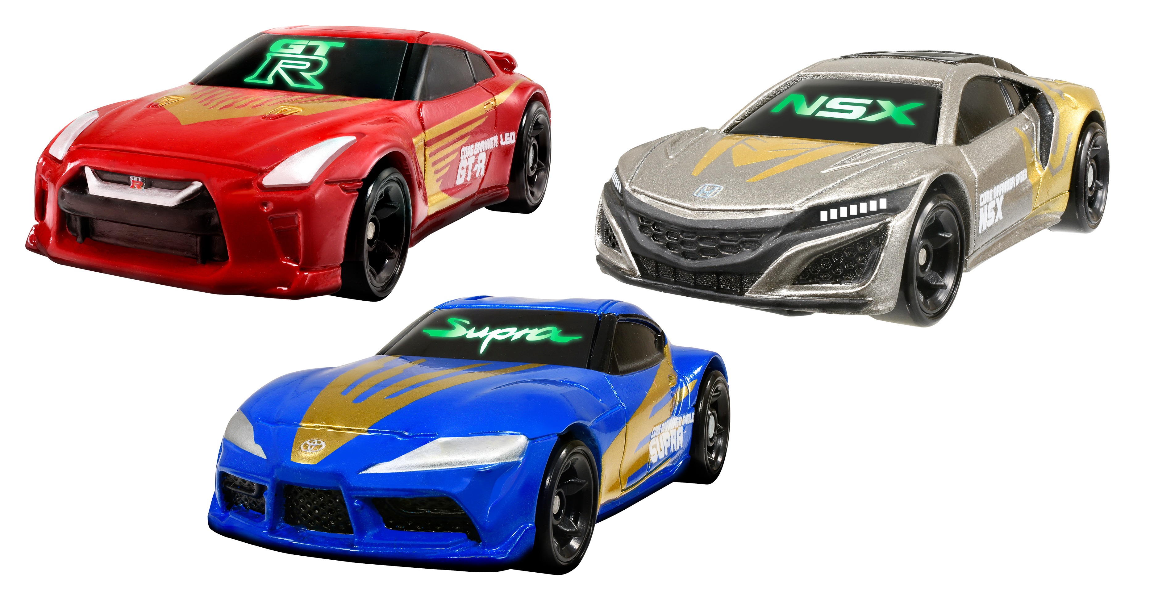 トミカ、50周年記念アニメに「GT-R」「スープラ」「NSX」が登場 玩具も