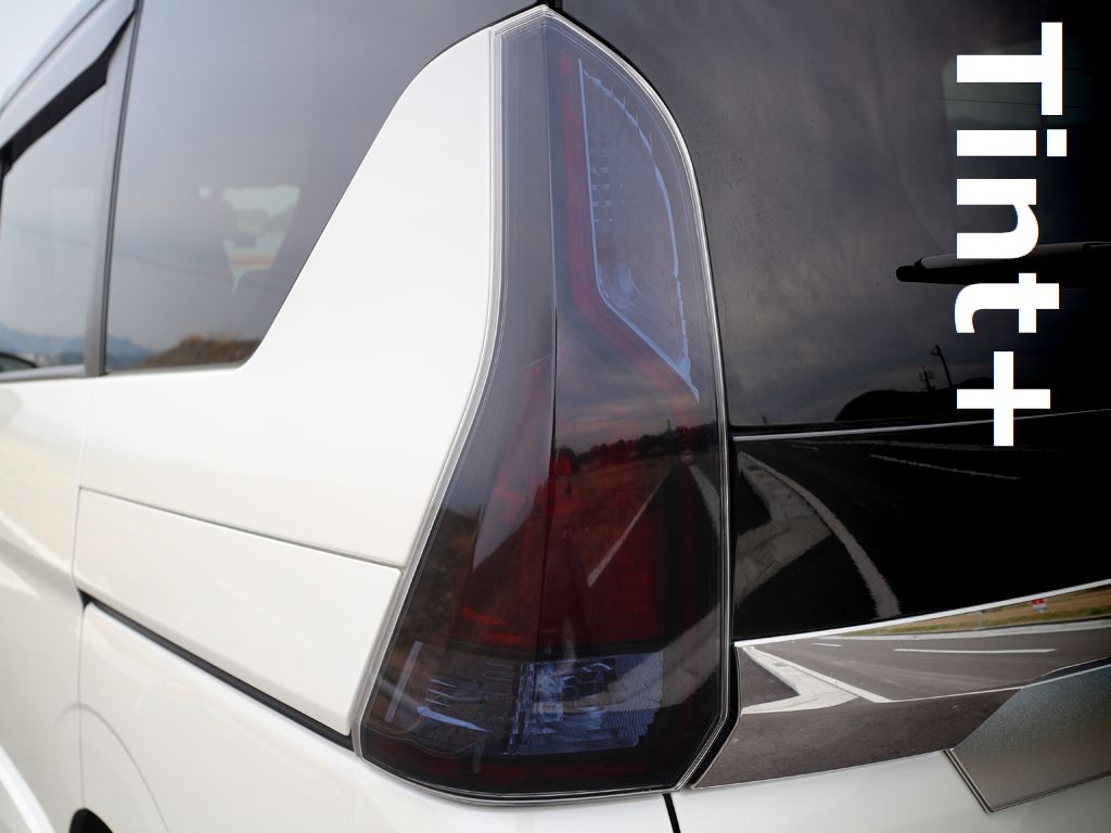 Tint+ 日産 セレナ C27 前期 テールランプ 用 (スモーク) (☆難易度