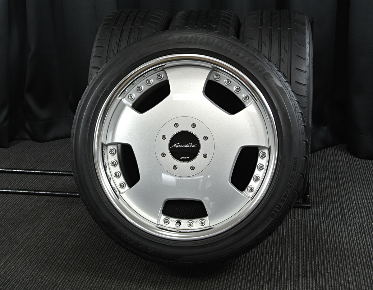 WORK (ワーク) EUROLINE (ユーロライン) DH 18×8J(+47)PCD114.3-5H/4H