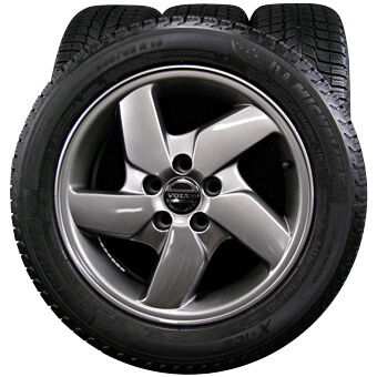 VOLVO (ボルボ) 940 純正 16×6.5J(+25)PCD108-5H リメイク ガンメタ