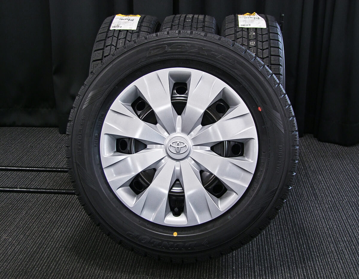 トヨタ純正 ノア・ヴォクシー鉄スチールホイール 4本 ナット付き