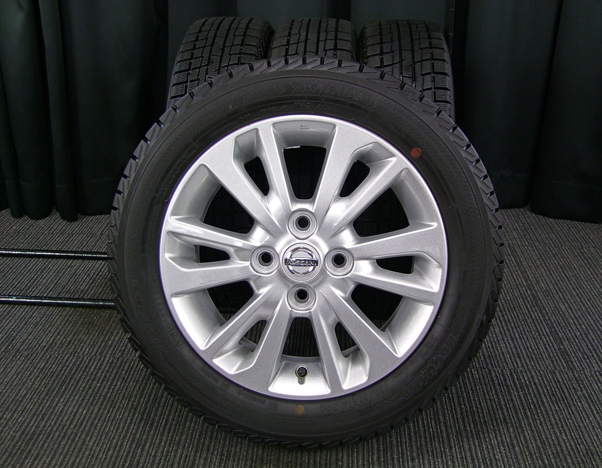 NISSAN (日産) DAYZ (デイズ) 純正 14×4.5J(+46)PCD100-4H シルバー