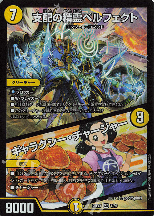 SR 支配の精霊ペルフェクト｜ギャラクシー・チャージャー 買取 | [DM25