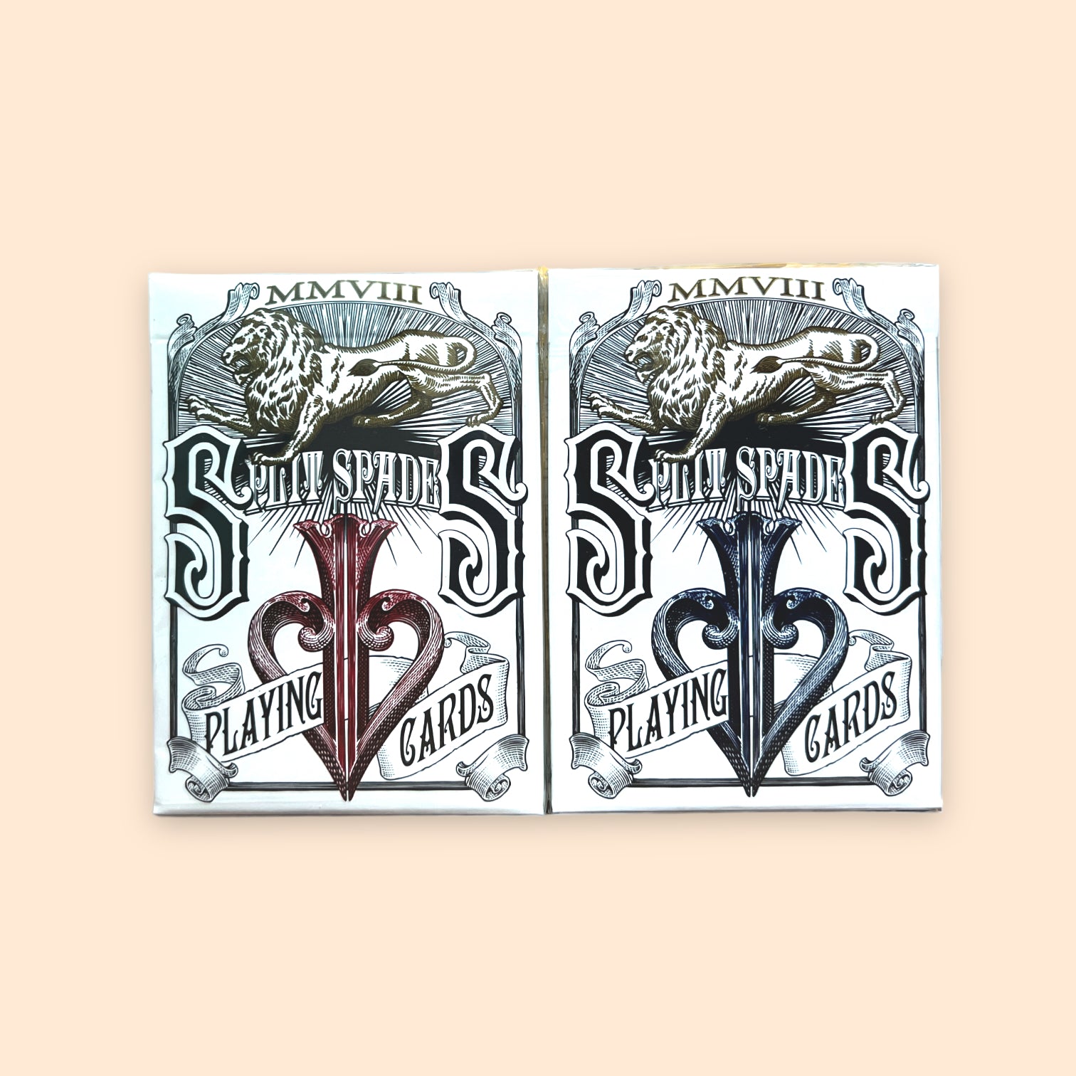 David Blaine Split Spades Lions Signed Playing Cards Box Set – Cardvo