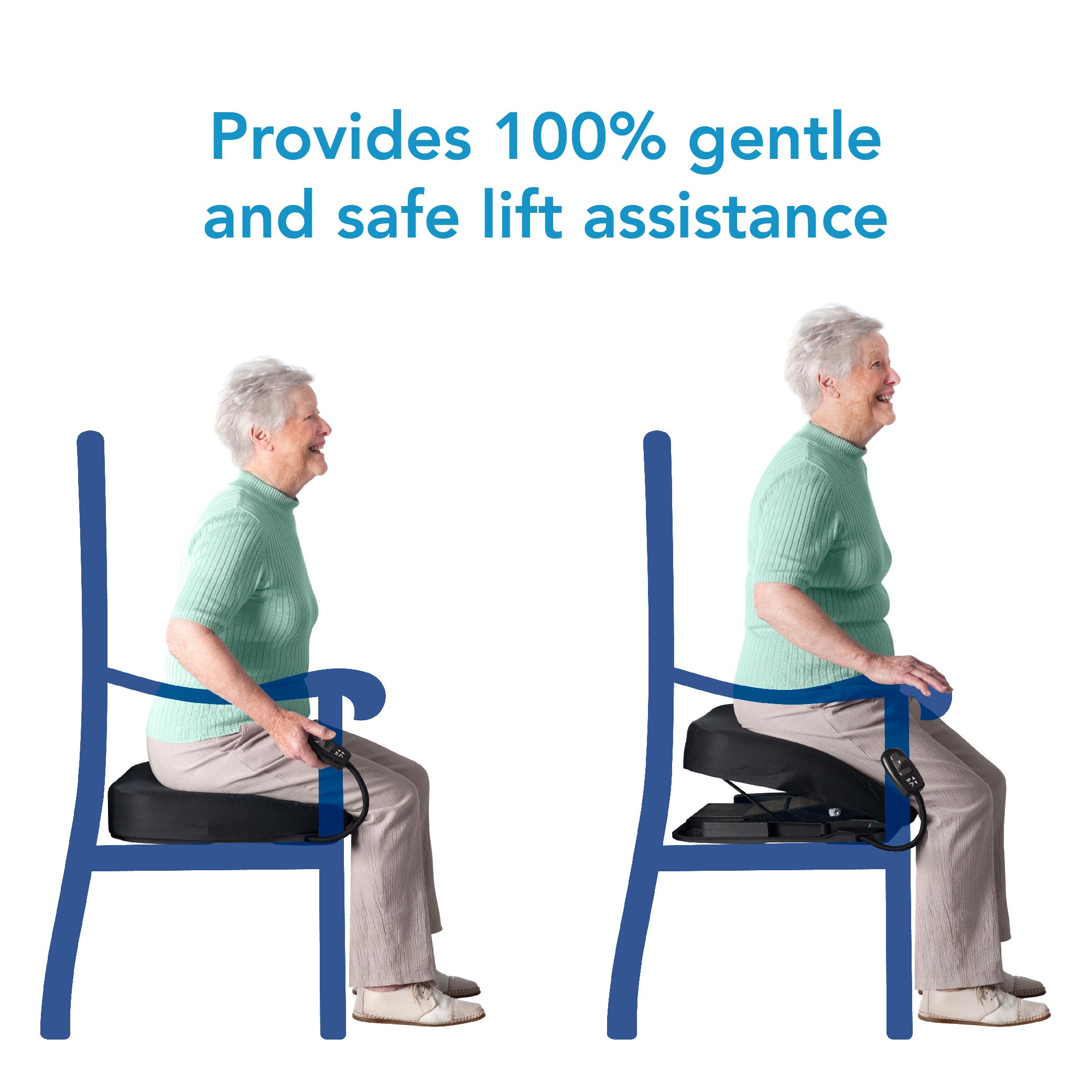 Carex Uplift Premium Power Seat - Sit and Stand with Ease