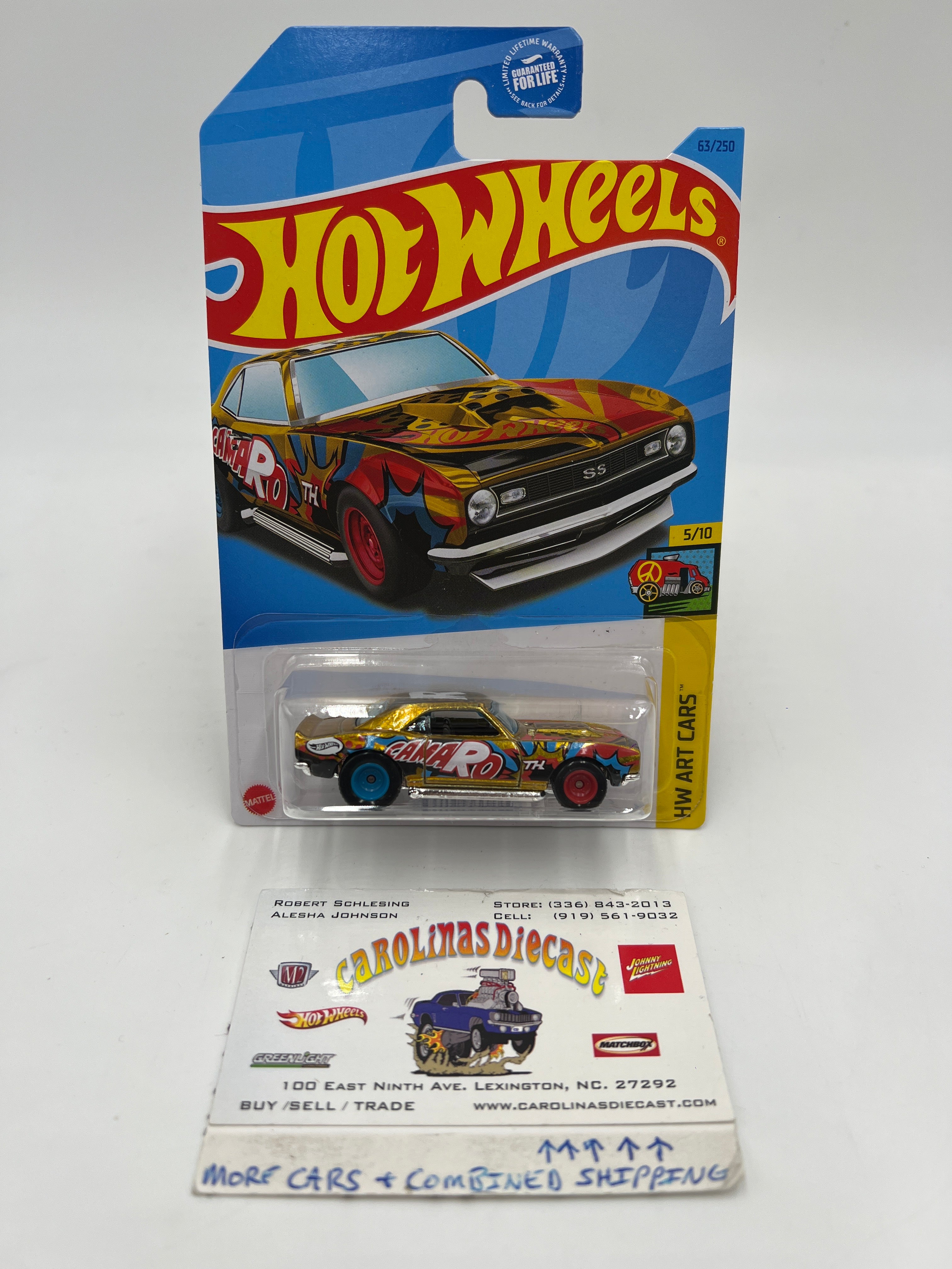 2023 Hot Wheels Super Treasure Hunt #63 68 Copo Camaro W