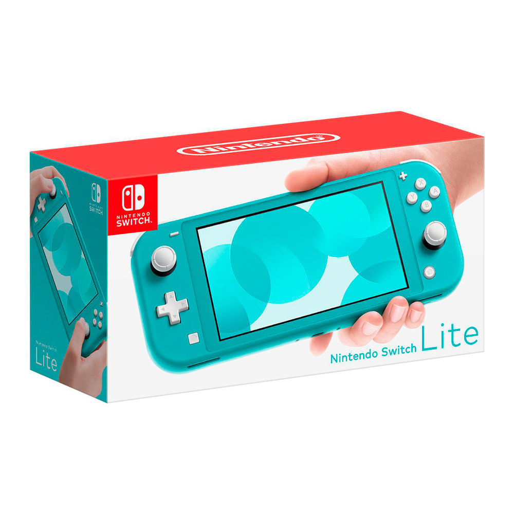 Nintendo Switch Lite Turquesa 32GB - HDHSBAZA1BRA - Carrefour