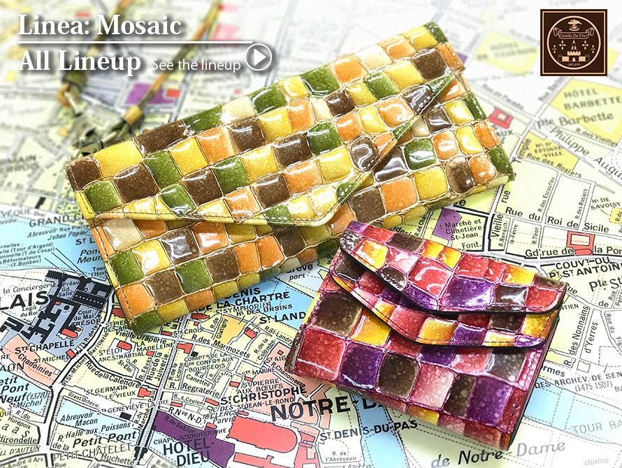 Linea:MOSAIC CROCO Castello Da Vinci -カステロ ダヴィンチ- WEB本店