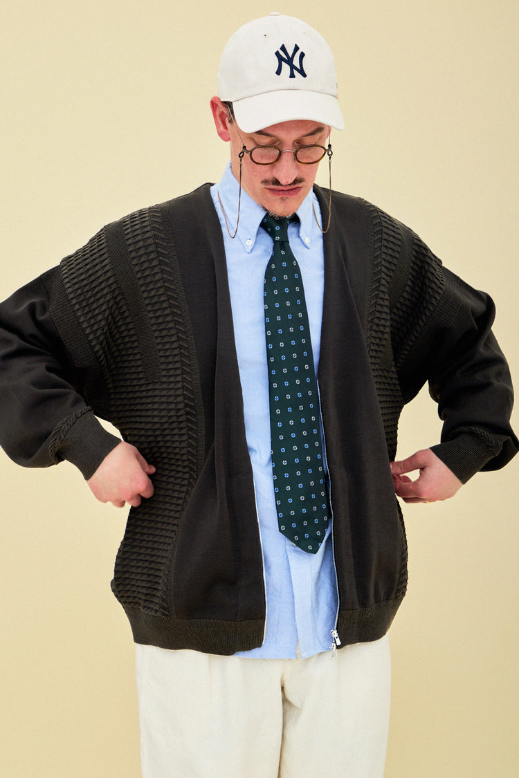 YASHIKI YSK-25AW-KN04 Hakuhyo Zip Cardigan – CASDAY / キャスデイ