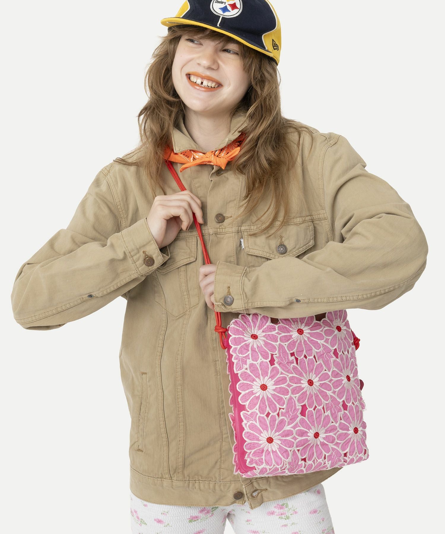 HEY! Mrs ROSE(ヘイ！ミセスローズ)フラワー刺繍TOTE mini | CASSELINI