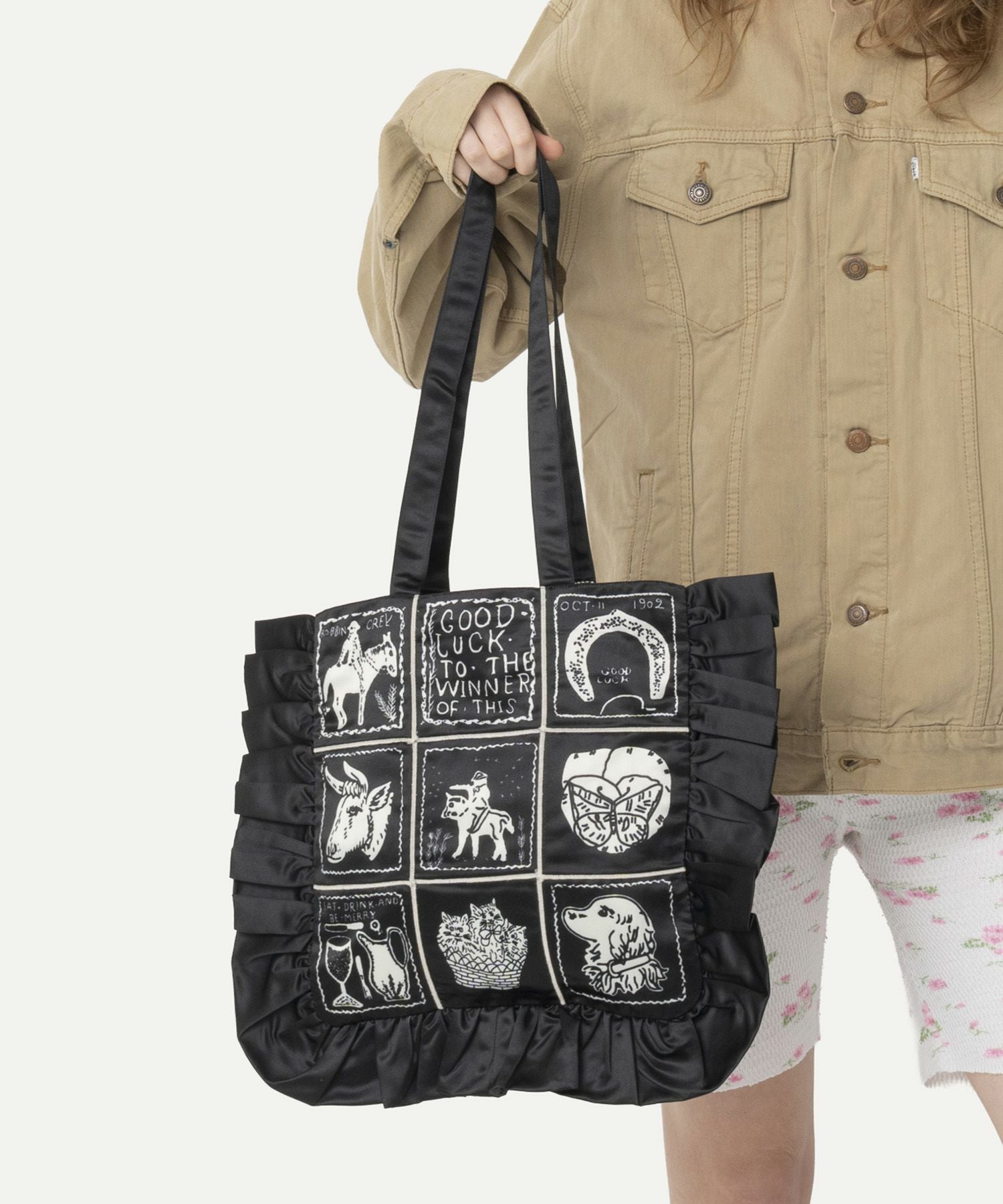 HEY! Mrs ROSE(ヘイ！ミセスローズ)Handkerchief BAG | CASSELINI