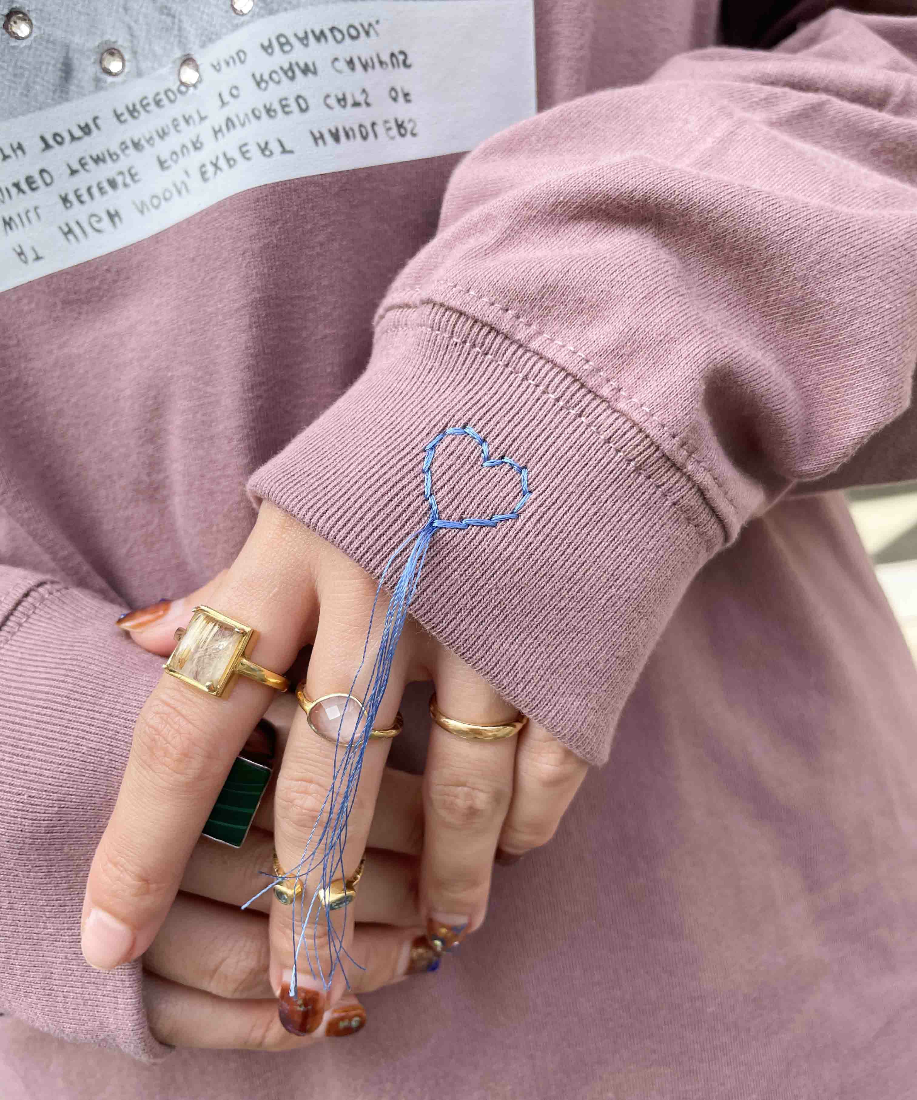 HEY! Mrs ROSE(ヘイ！ミセスローズ)HOTFIXロンT | CASSELINI ONLINE SHOP