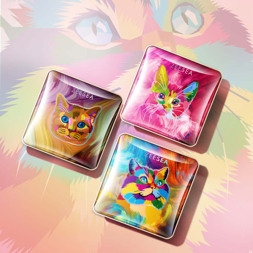 猫のアート作品みたいなパッケージ♪ 話題の中国コスメZEESEA