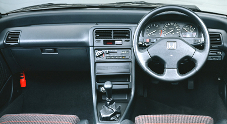 ホンダ CR-X SiR EF8 純正ステアリング純正シフトノブ