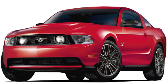マスタング（フォード）V8 GTパフォーマンスパッケージ（2010年4月