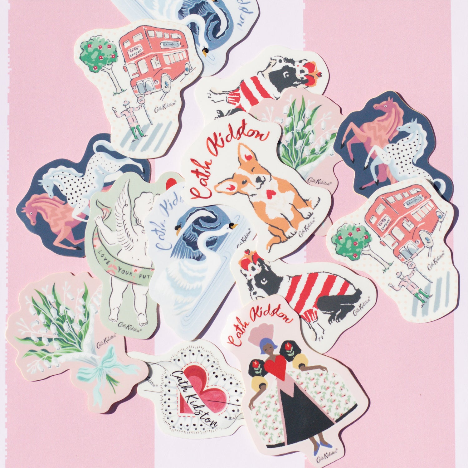 ステッカーセット Lovely London | Cath Kidston 日本公式オンライン