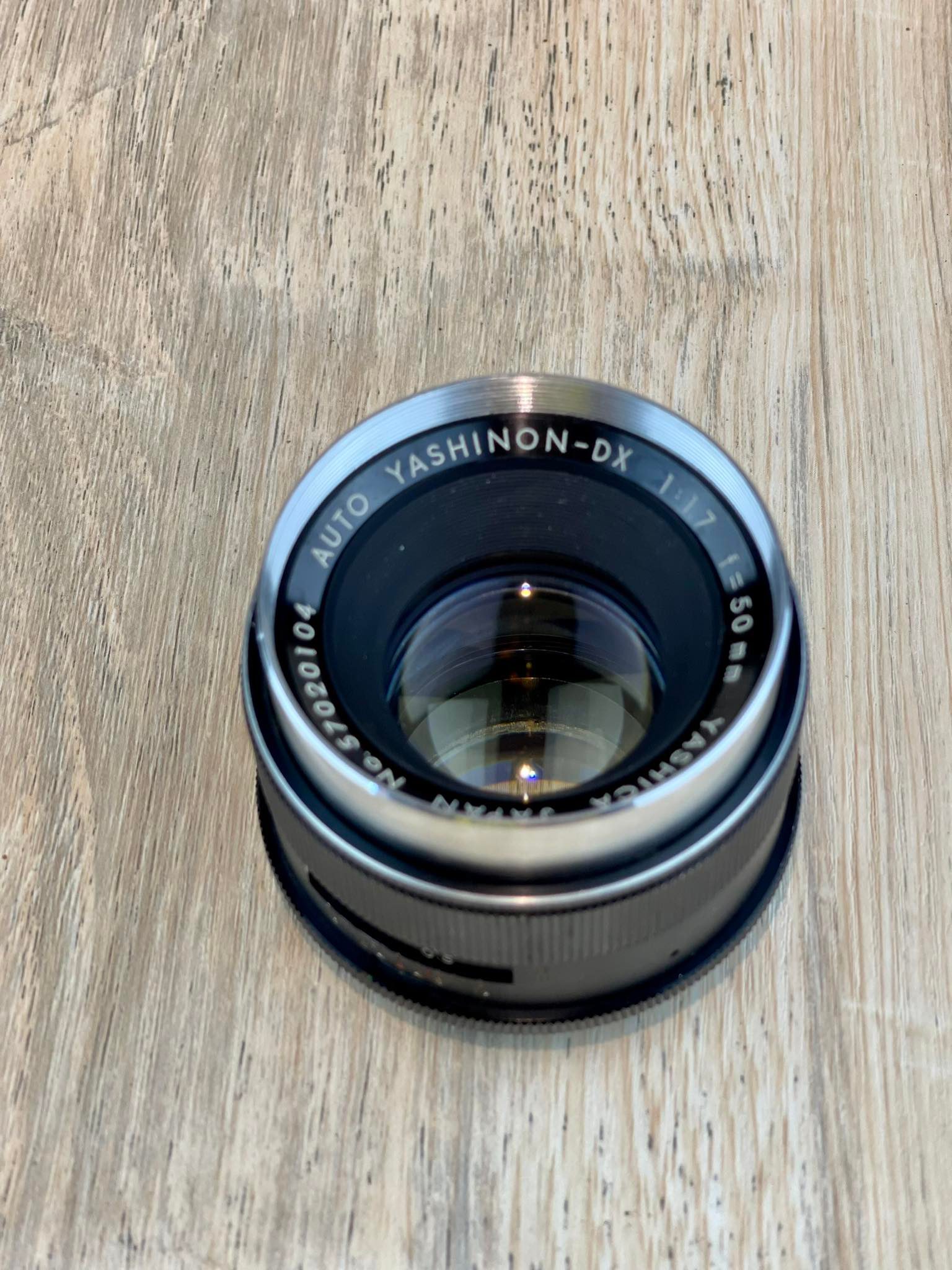 YASHICA AUTO YASHINON-DX 50MM.F1.7 M42 MOUNT - ฟิล์มคาเมร่า