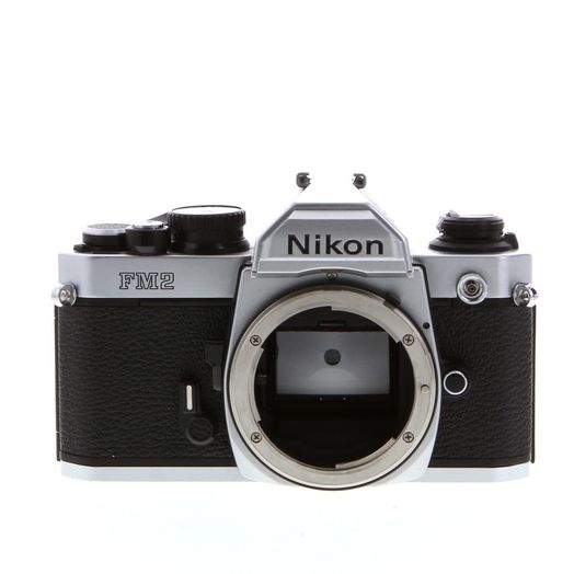 Nikon FM2N 35mm Camera Body, Chrome