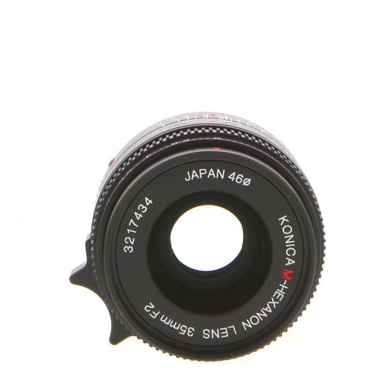 Konica 35mm f/2 M-Hexanon Lens for Hexar RF, Black {46}