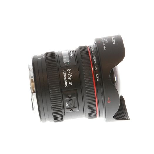 Canon 8-15mm f/4 L Fisheye USM EF Mount Lens {Gel}
