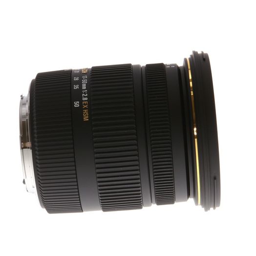 Sigma 17-50mm F/2.8 EX DC HSM OS (FLD) EF Mount Lens For Canon APS