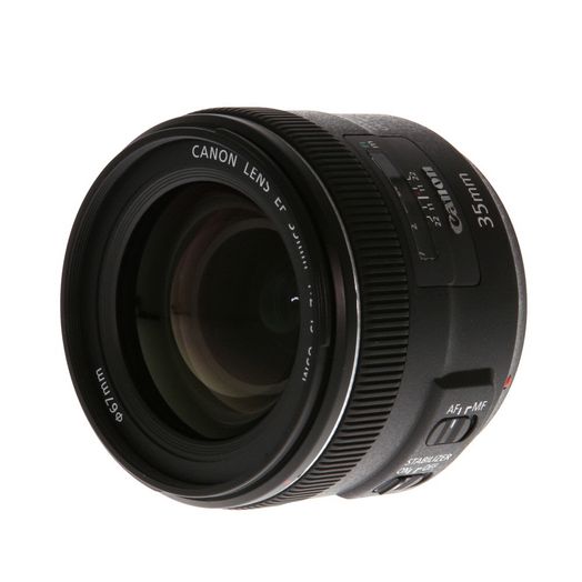 Canon 35mm f/2 IS USM EF-Mount Lens {67}