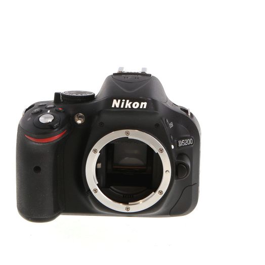 Nikon D5200 DSLR Camera Body, Black {24.1MP}