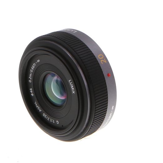 Panasonic Lumix G 20mm f/1.7 ASPH. Pancake Lens for MFT (Micro