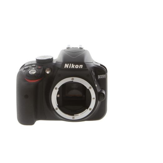 Nikon D3300 DSLR Camera Body, Black {24.2MP}
