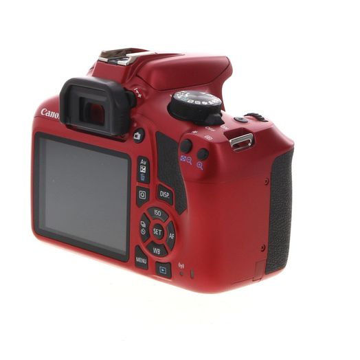 Canon EOS Rebel T6 DSLR Camera Body, Red {18MP}