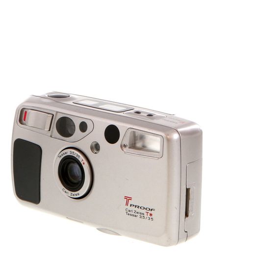 Kyocera T Proof 35mm Camera with Zeiss 35mm f/3.5 T* Lens, Silver