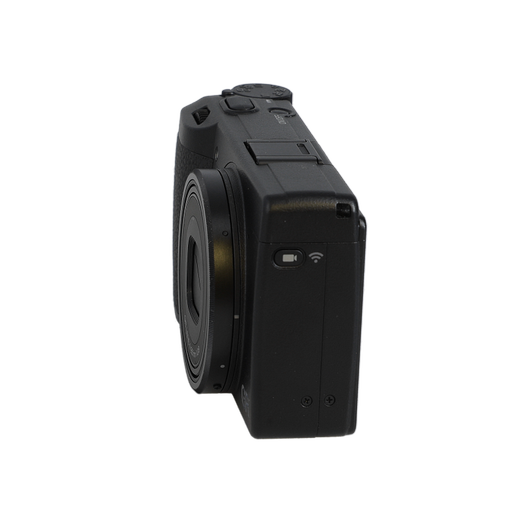Ricoh GR IIIx Digital Camera with 26.1mm f/2.8 Lens, Black with
