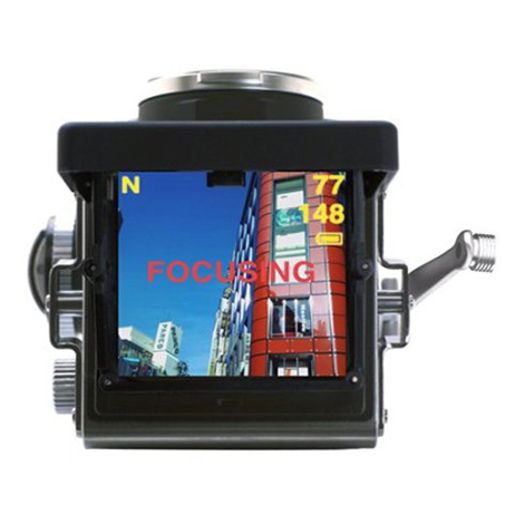 Rollei Rolleiflex MiniDigi Digital Camera, Black {3.1MP} Camera Only