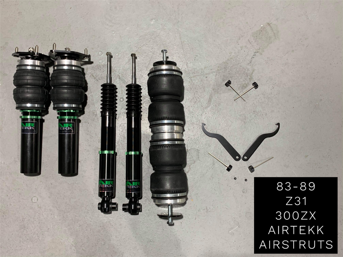 83-89 NISSAN 300ZX Z31 AIRTEKK AIRSTRUTS