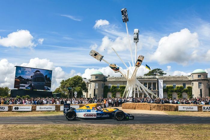 ギャラリー】ナイジェル・マンセル、ウイリアムズFW14B、フェラーリ639