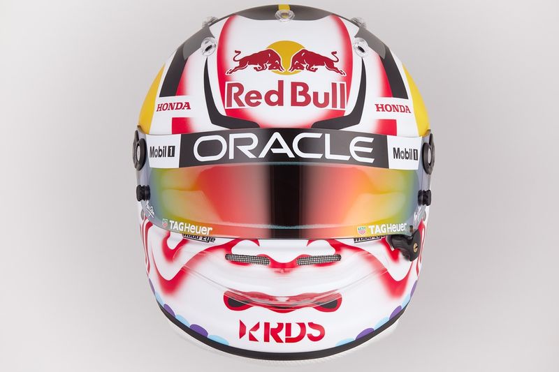 今年のテーマは“KABUKI”だ！ 角田裕毅のF1日本GP仕様ヘルメット公開