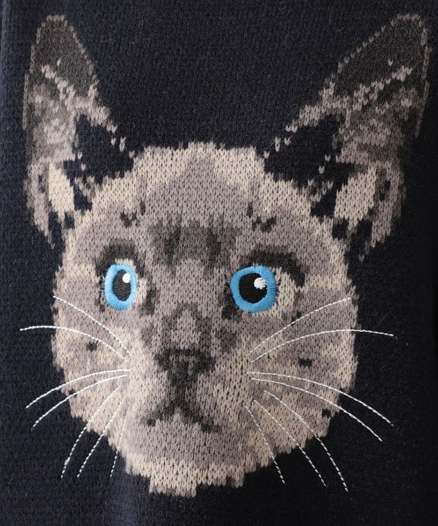 UNISEX＞mmts / 猫 ジャカードニット｜mmts（マミタス）｜BEAMS