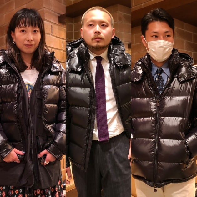 MONCLER〉身長別 銀座店スタッフで各サイズ着てみました。｜ビームス