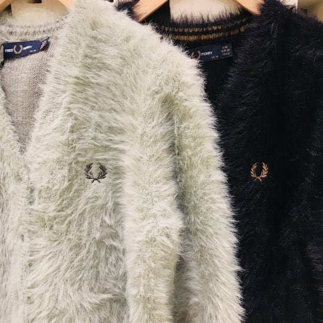 大人気！《FRED PERRY》別注シャギーカーディガンのご紹介｜ビームス