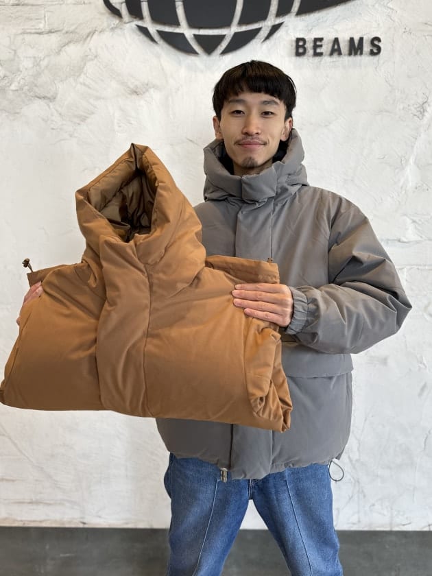 サイズ比較！ ｢ビームス百名品ダウン｣｜ビームス 千葉｜BEAMS