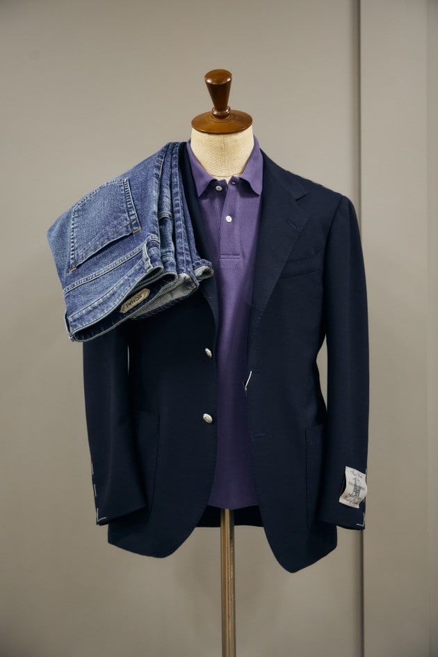 先見せエスエス〜〈BEAMS F〉ネイビーブレザー〜｜BEAMS F（ビームスF